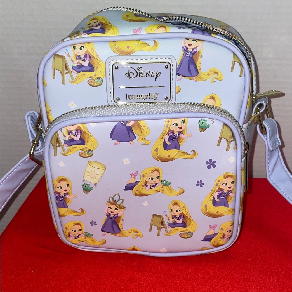 Loungefly Disney Rapunzel Crossbody Bag - Lavender